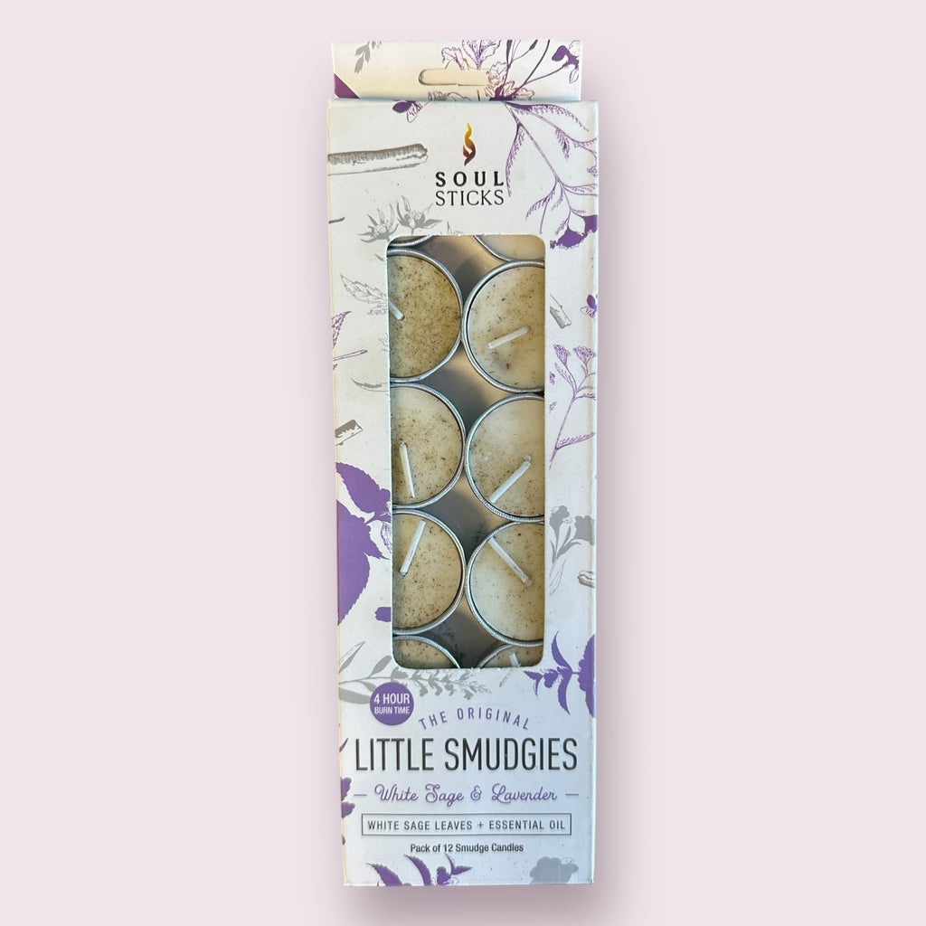 'Little Smudgies' Lavender Sage Smudge Candles