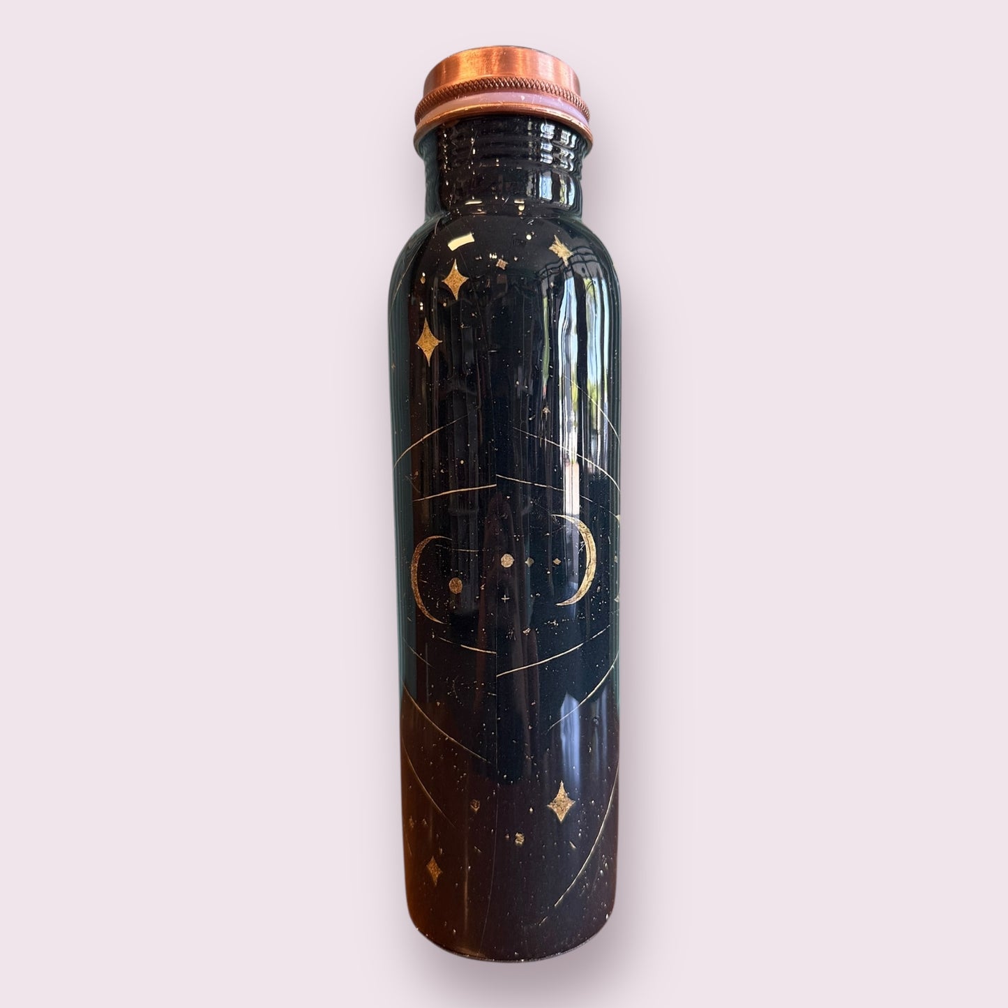 Lunar Cycle Copper Water Bottle (950 ml.)