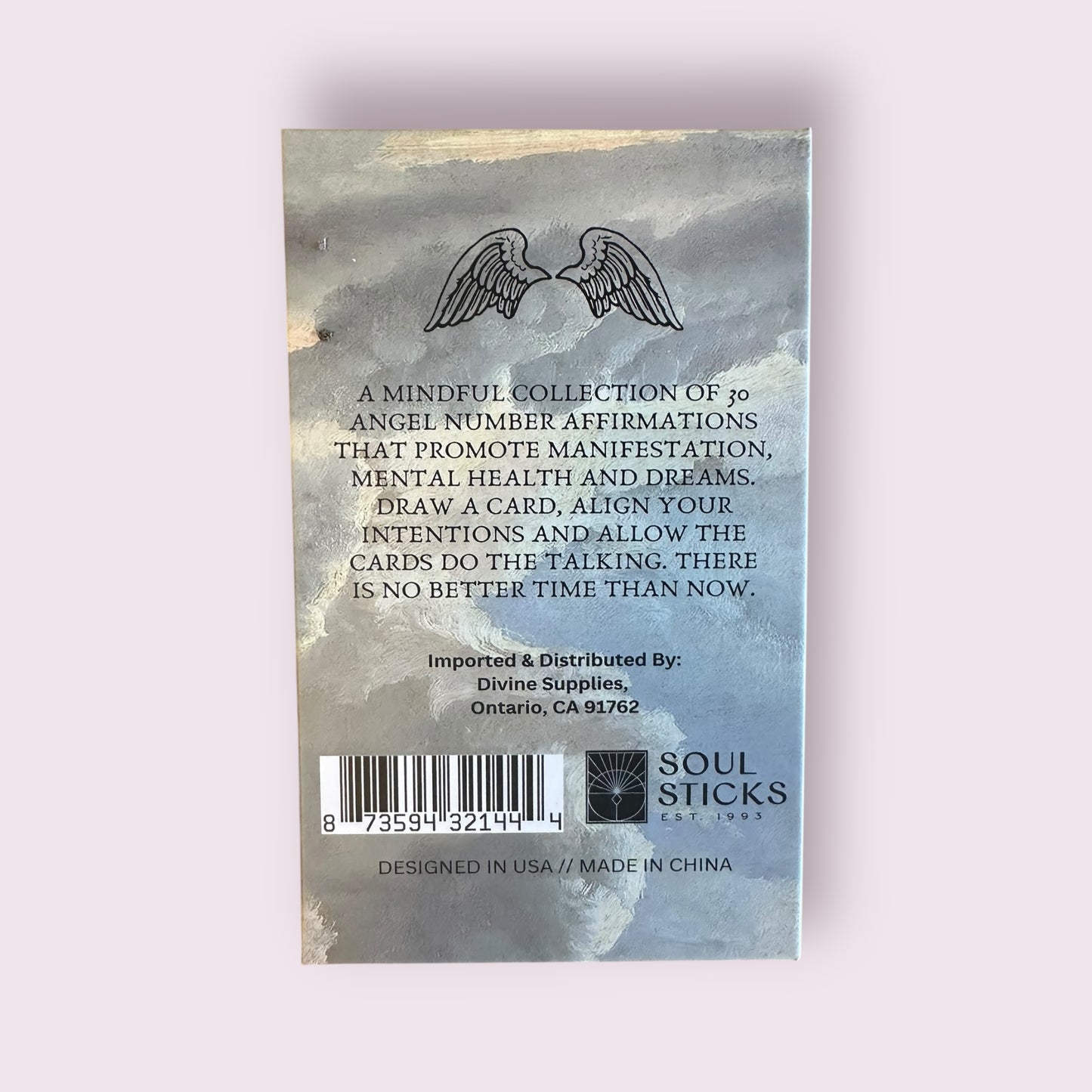 Angel Numbers Affirmations Card Deck