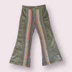 Corduroy and Gheri Bell Bottom Pants