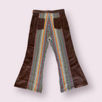 Corduroy and Gheri Bell Bottom Pants