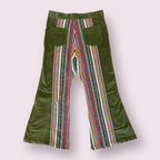 Corduroy and Gheri Bell Bottom Pants