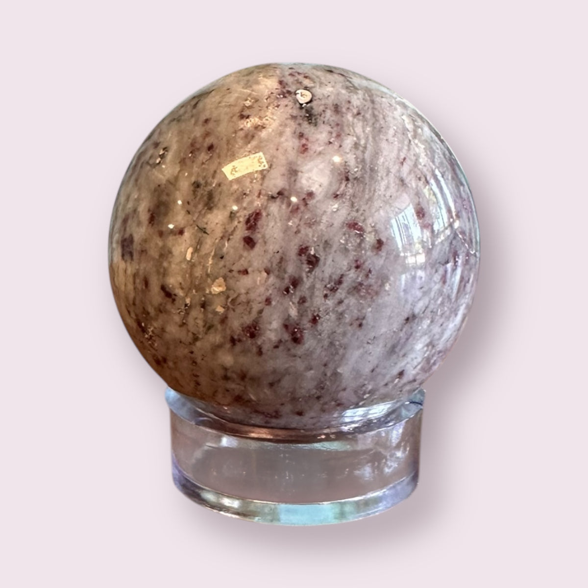 Rubellite Sphere