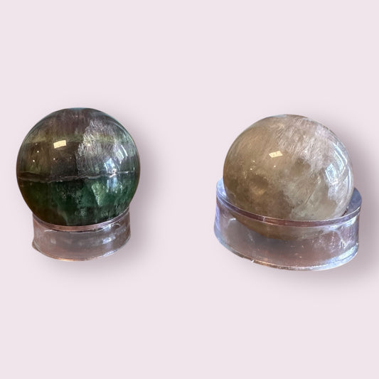Rainbow Fluorite Gemstone Sphere