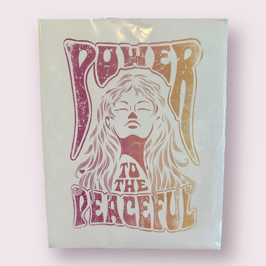 Power To The Peaceful Art Print