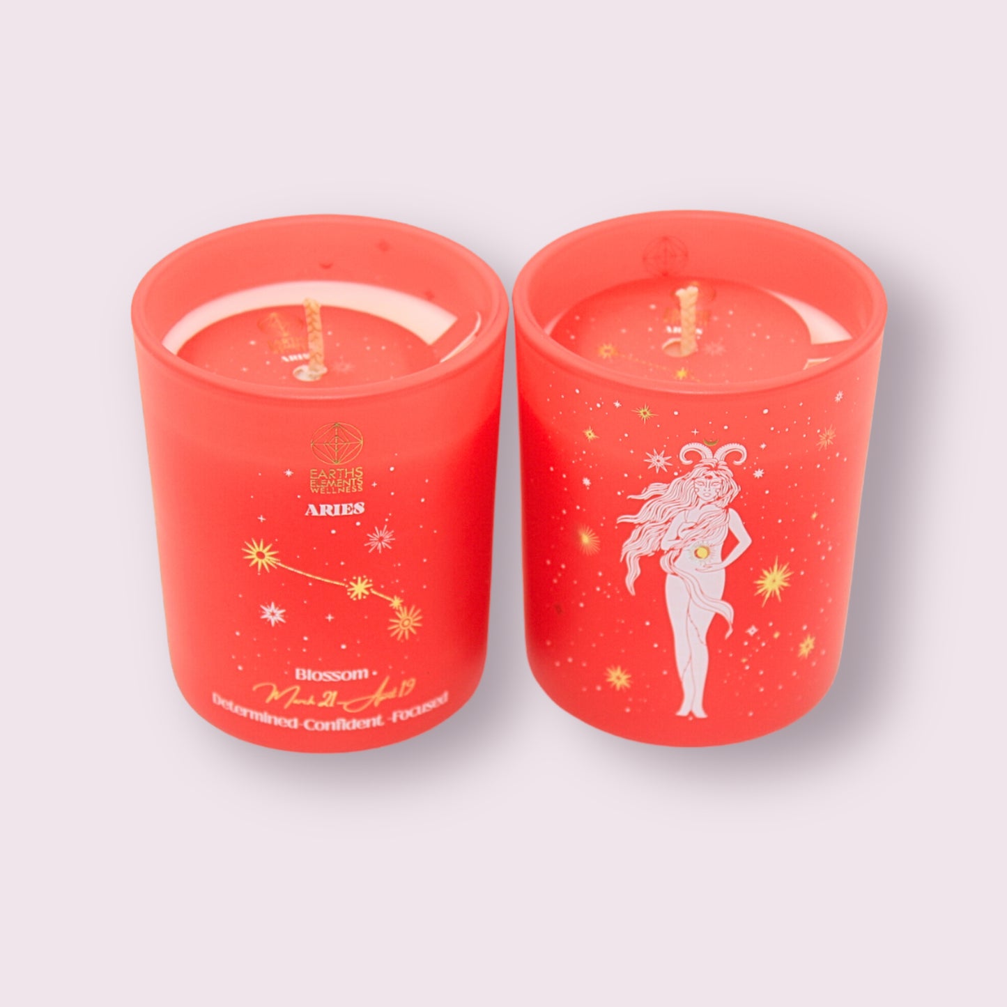 Aries Zodiac Candle