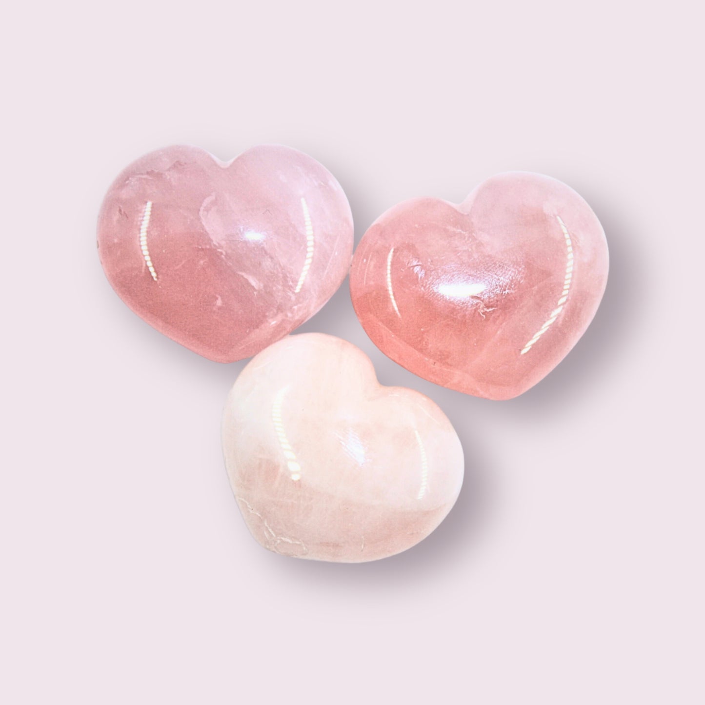 Rose Quartz Crystal Heart