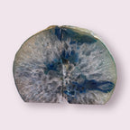 Blue Agate Bookends