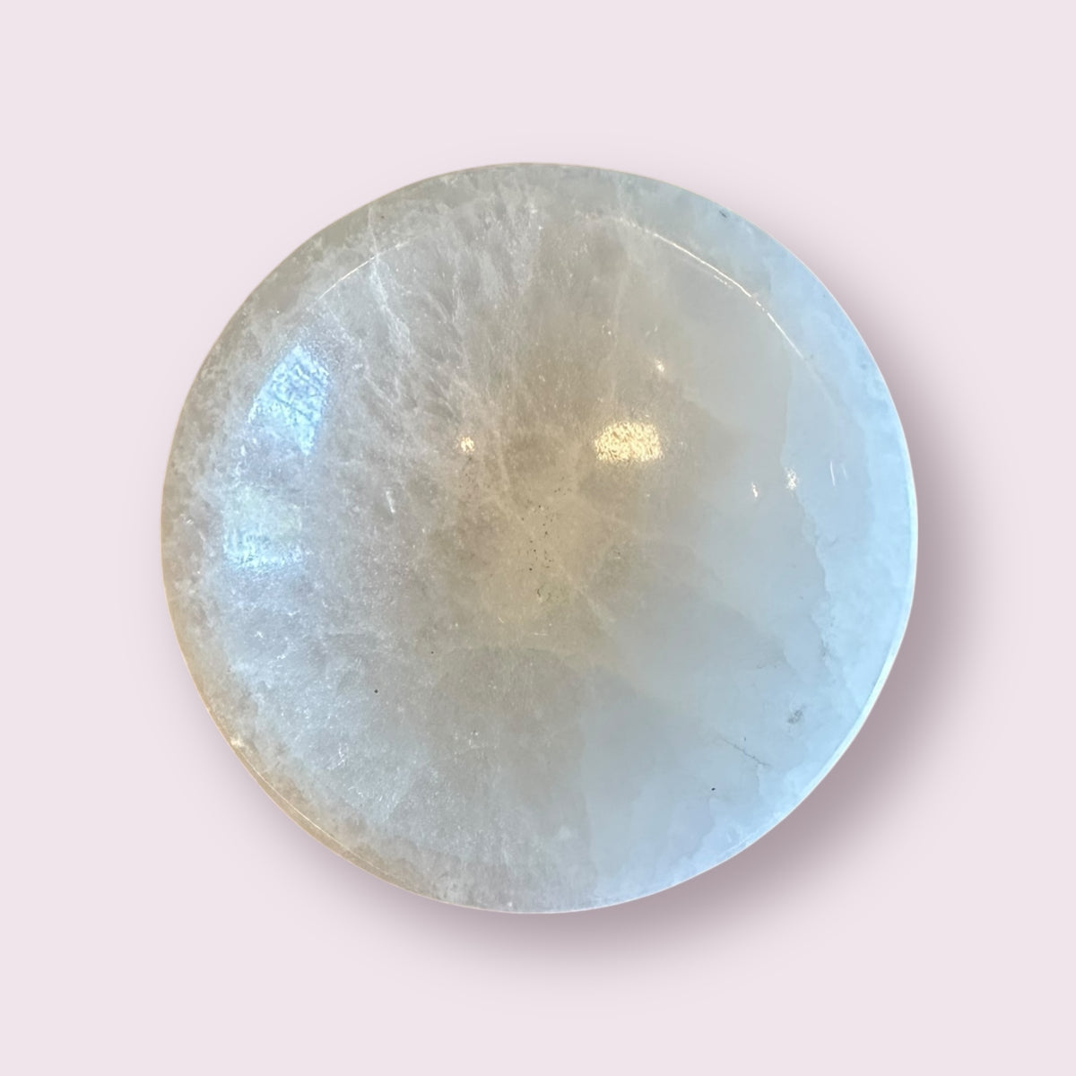 Selenite Dish - Round