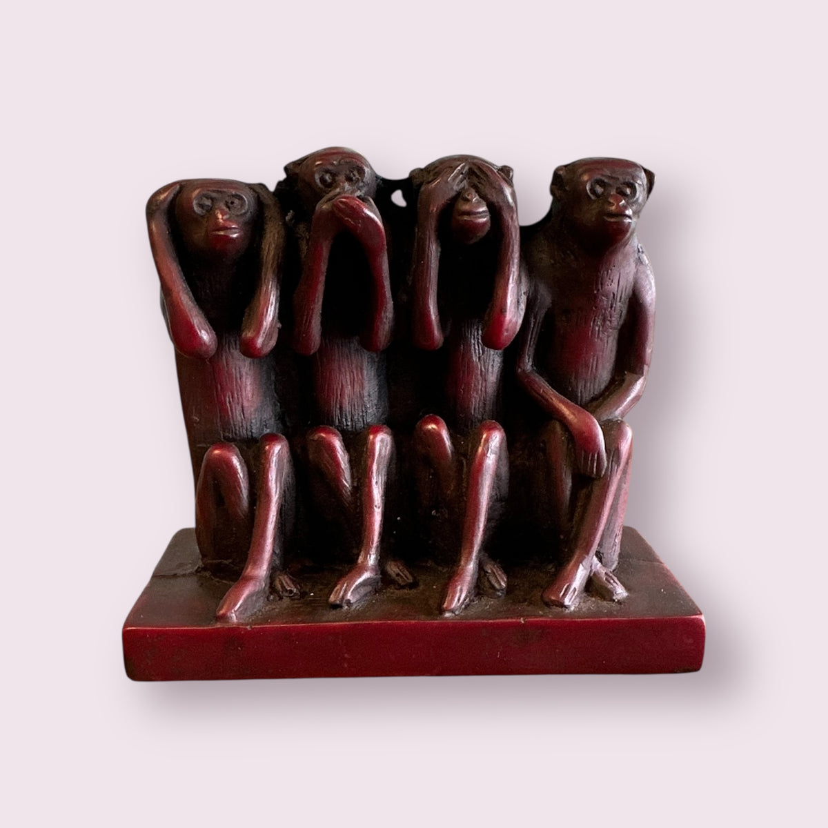 Mystic Monkeys Resin Statue