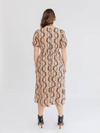 Sydney Midi Dress Vine Twist Sand