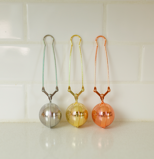 Stainless Steel Tea Strainer | Infuser: Rose Gold