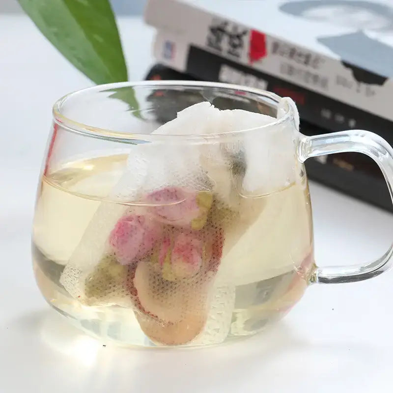 Disposable Fabric Drawstring Tea Bags - 2"x2.76": 100 Bags