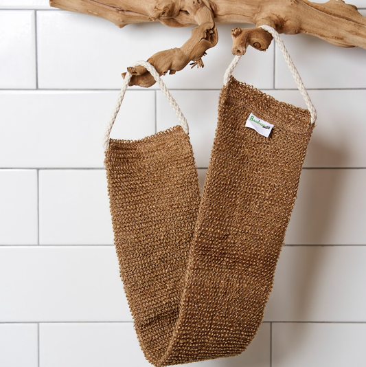 Sisal Linen Back Exfoliating Strap | Earth Day Bestseller