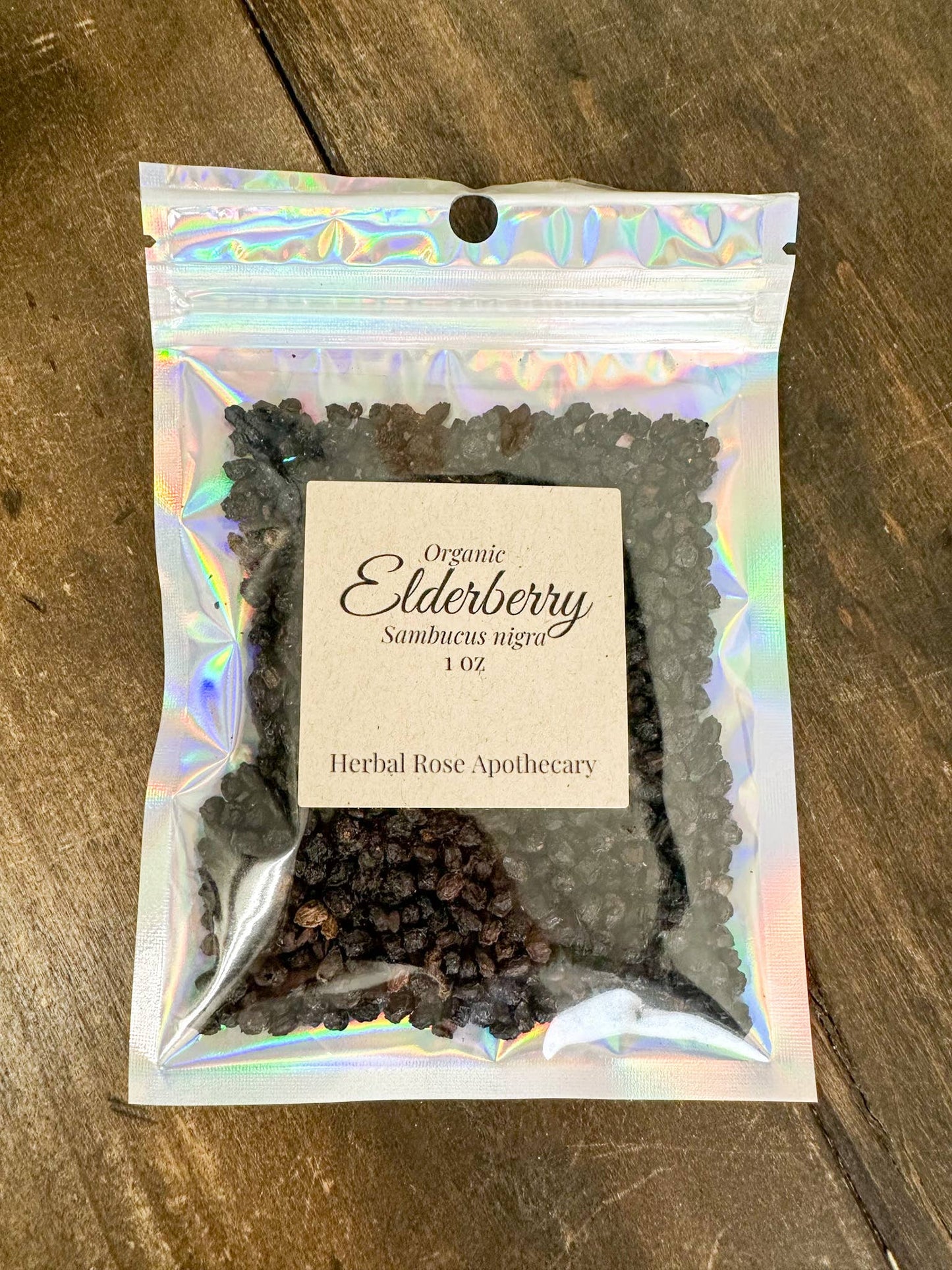 Organic Elderberry: 8g