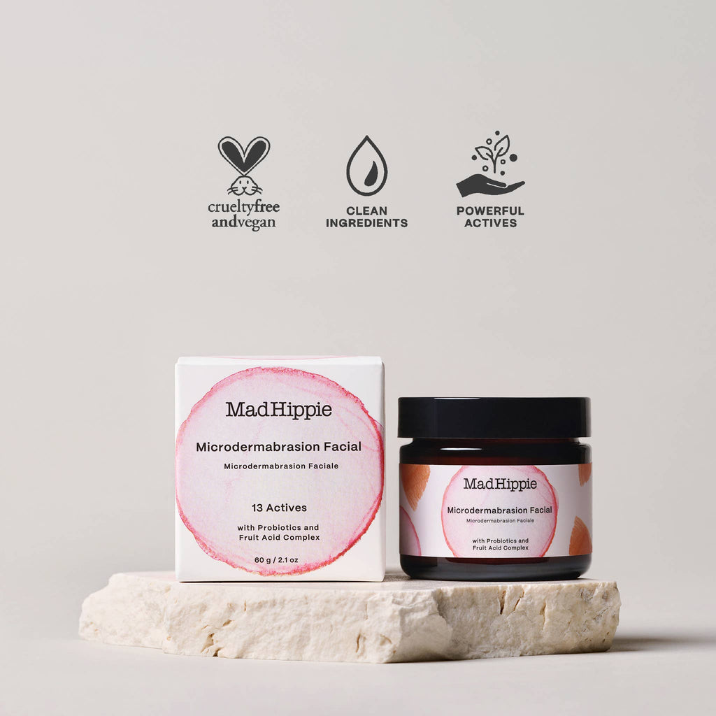 Microdermabrasion Facial - Exfoliating Face Scrub
