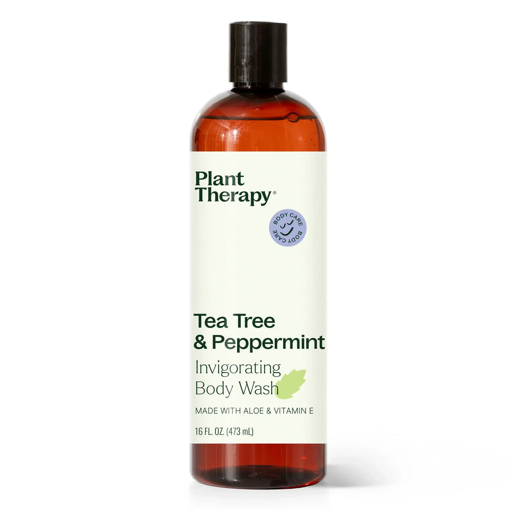 Tea Tree and Peppermint Natural Body Wash 16 oz