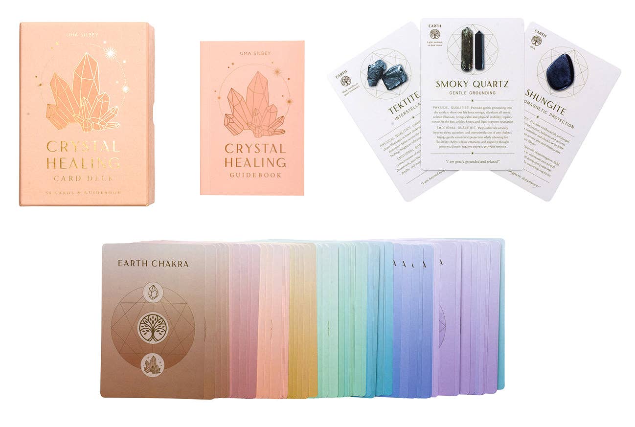 Crystal Healing Card Deck