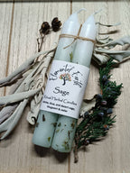 Sage Herbal Intention Candles