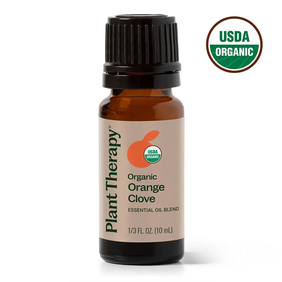 Organic Orange Clove Essential Oil Blend 10 ml