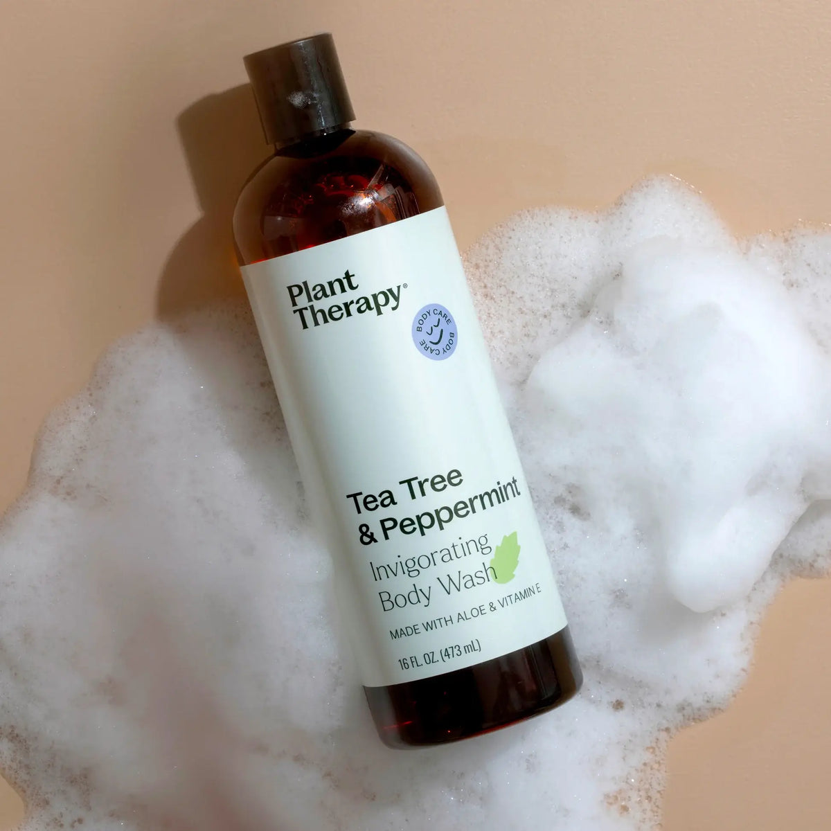 Tea Tree and Peppermint Natural Body Wash 16 oz