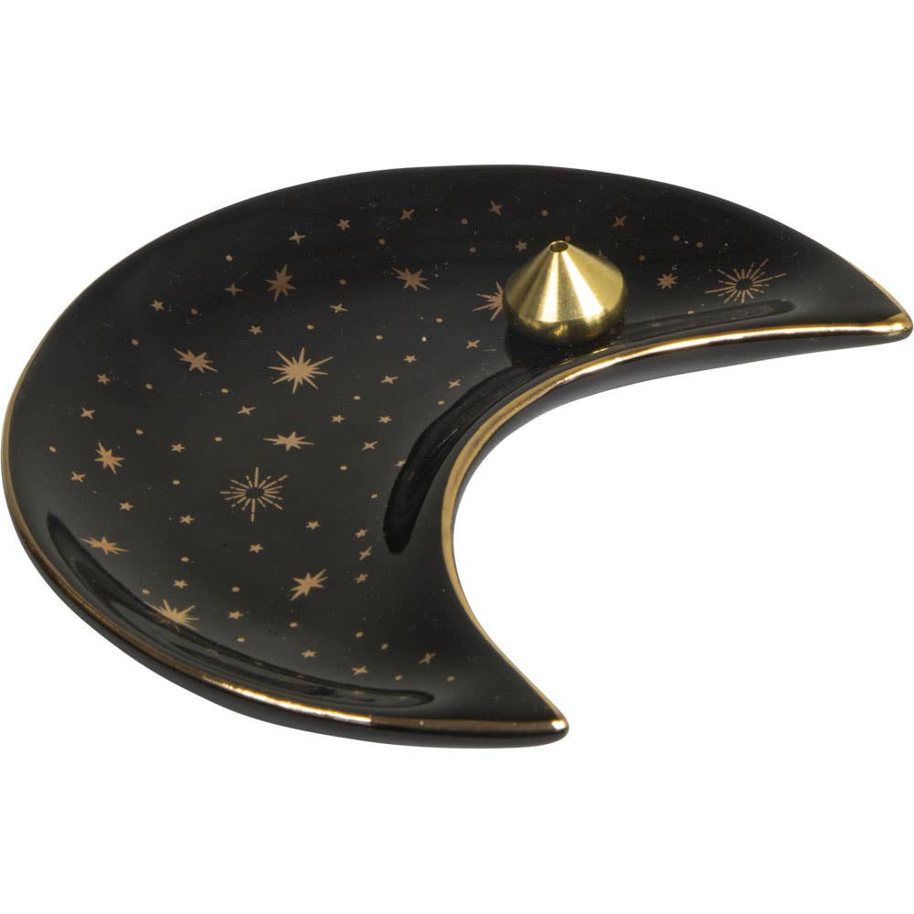 Ceramic Incense Burner - Moon