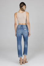 High Rise Boyfriend Jeans