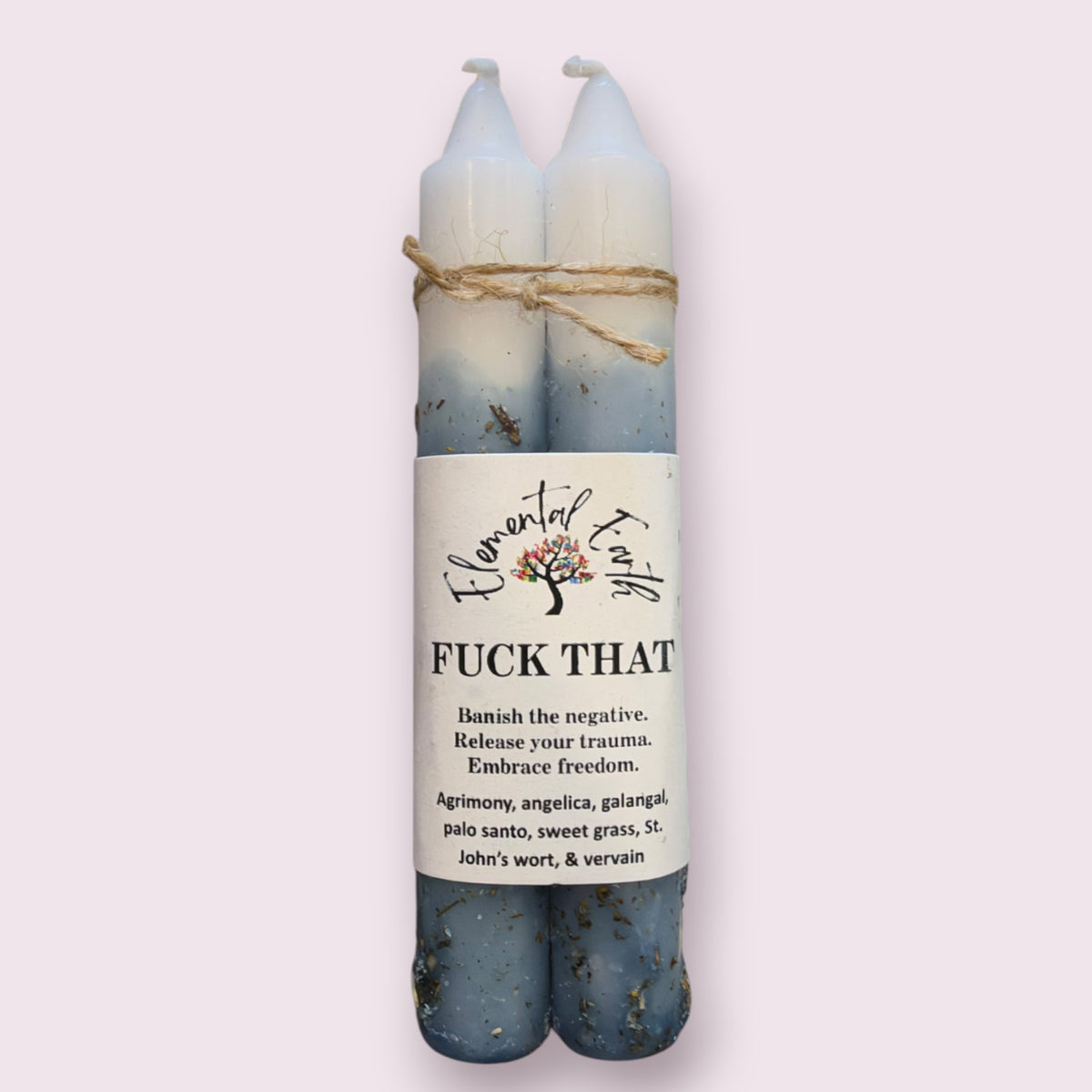 Fuck That Herbal Intention Candles