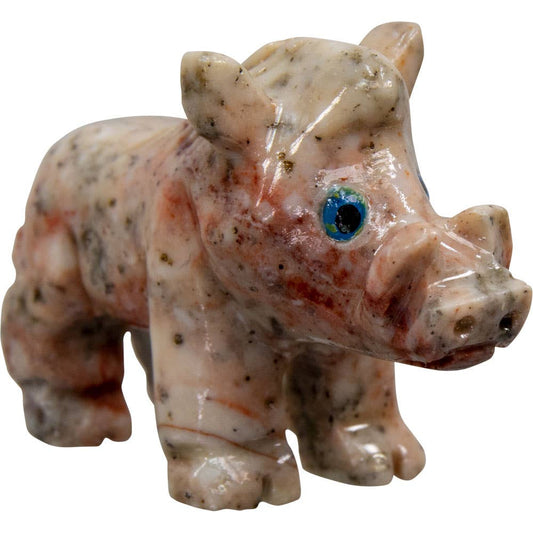 Spirit Animal 1.25-inch Wild Boar Dolomite