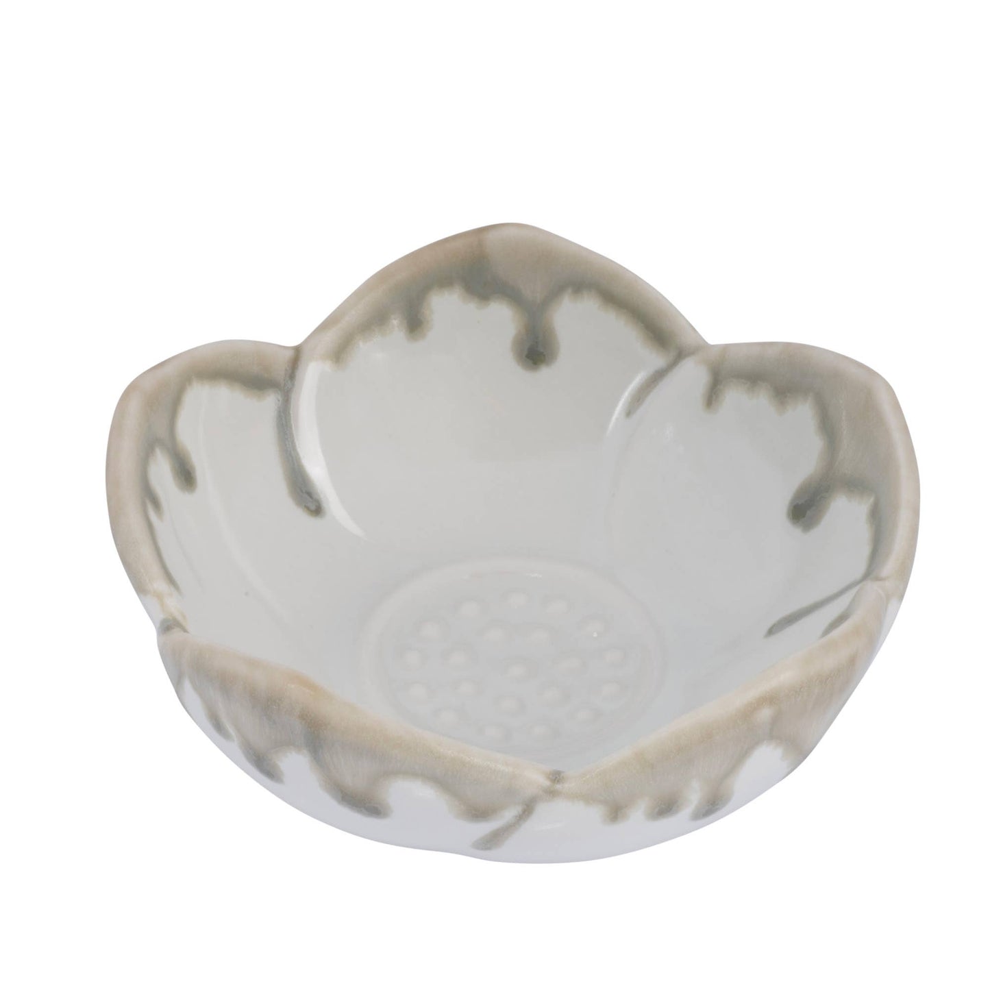 LOTUS CERAMIC TRINKET BOWL