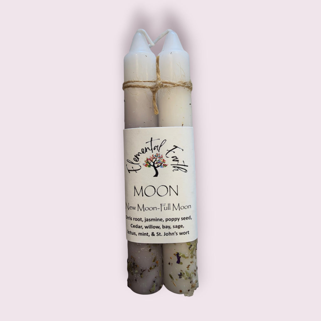 Moon Herbal Intention Candles
