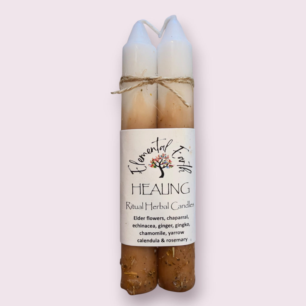 Healing Herbal Intention Candles