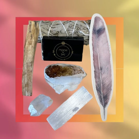 Prosperity Ritual Kit with Citrine crystal
