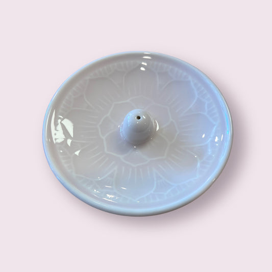 Lotus Ceramic Incense Holder