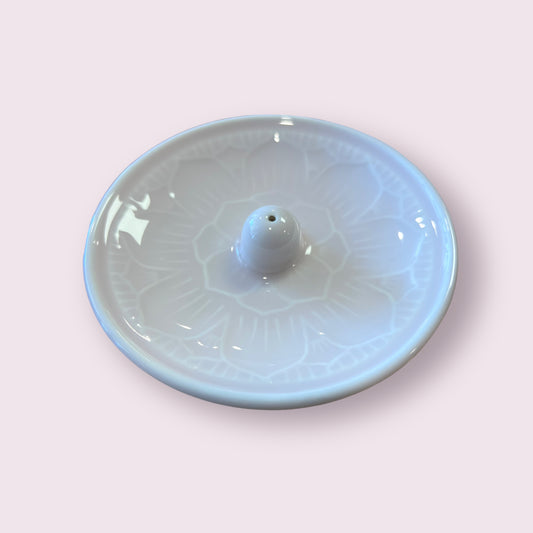 Lotus Ceramic Incense Holder