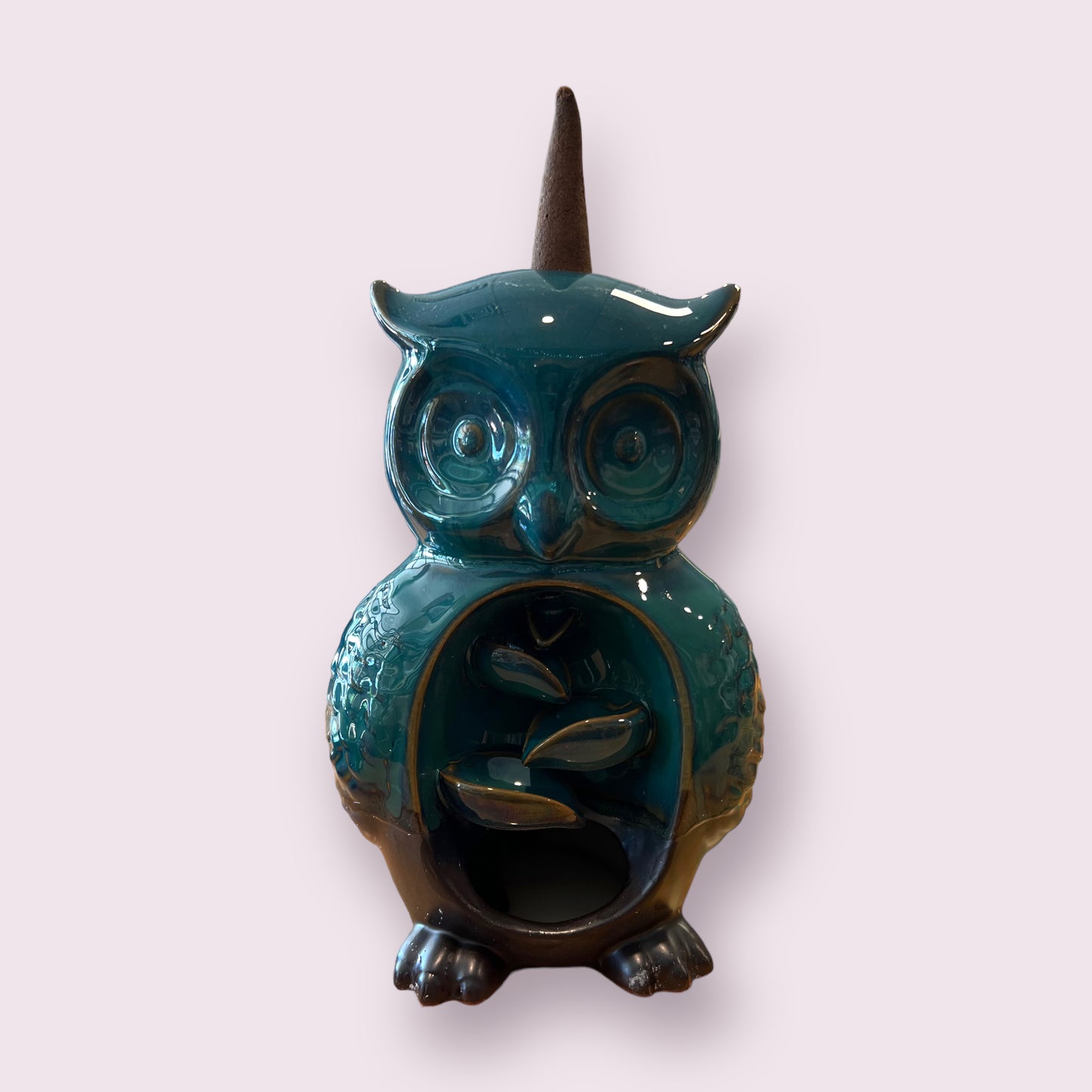 Owl Backflow Incense Burner