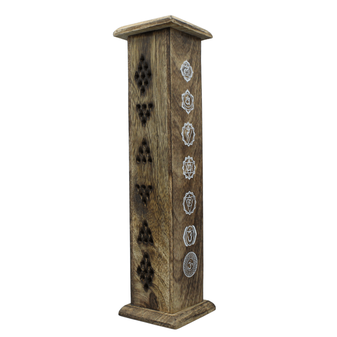 7 Chakra Tower Incense Burner