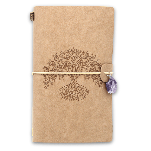 Tree of Life Esoteric crystal Journal  20x10cm