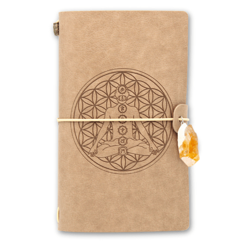 7 Chakra Esoteric crystal Journal 20x10cm