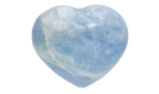 Blue Calcite Crystal Heart