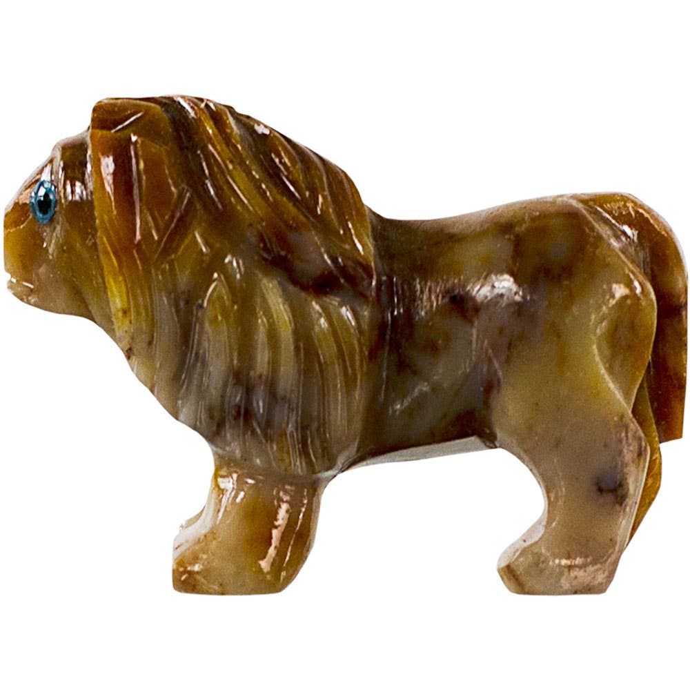 Lion Dolomite Spirit Animal 1.25-inch