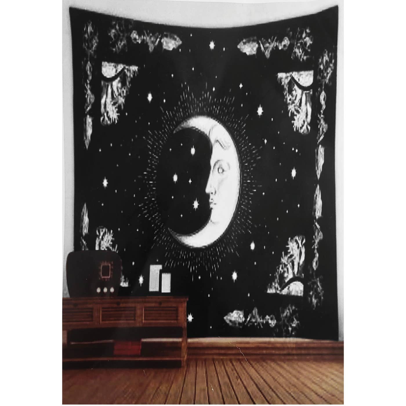 Celestial Moon Tapestry