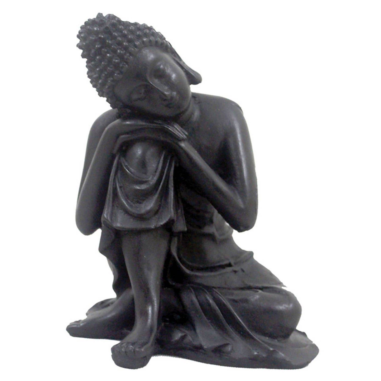 Peaceful Black Resting Buddha