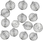 Spiral Crystal Cage Pendants ( small)