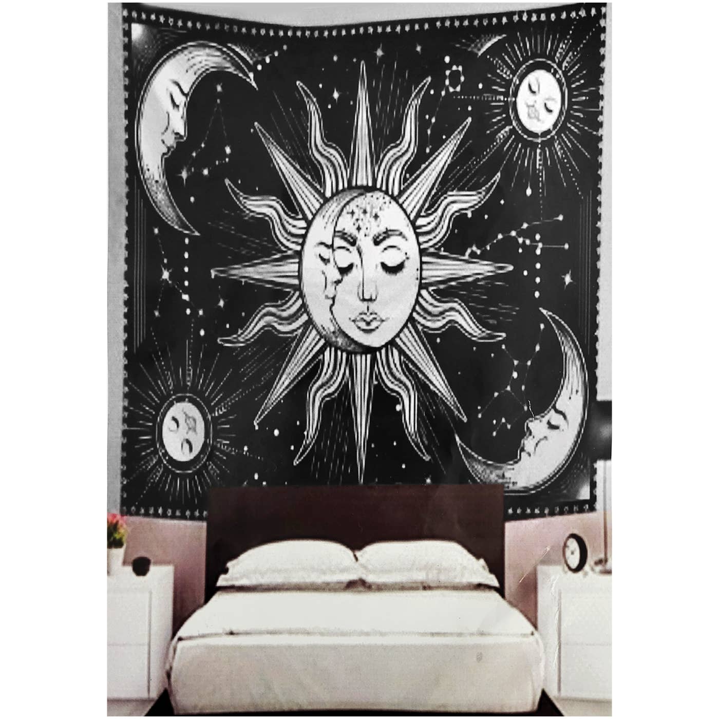 Sun Moon Constellations Tapestry