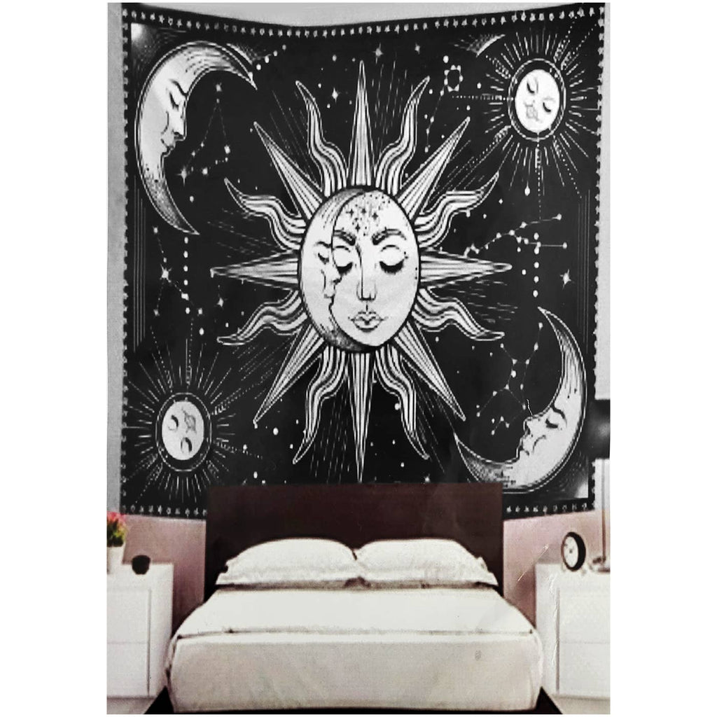 Sun Moon Constellations Tapestry