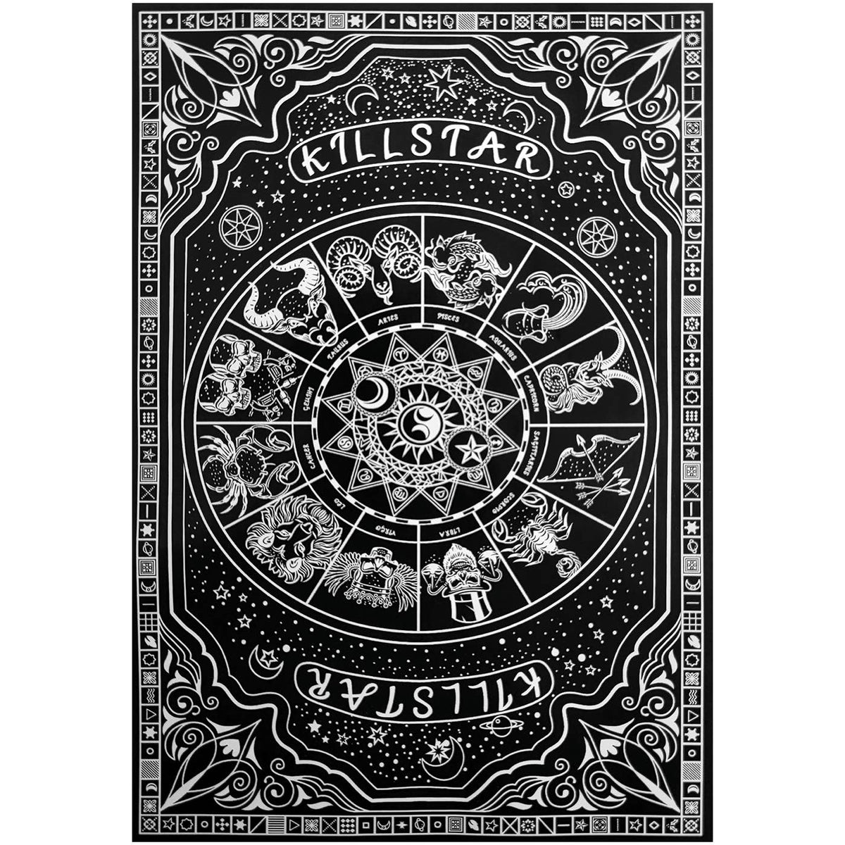 Zodiac Astrology Tapestry