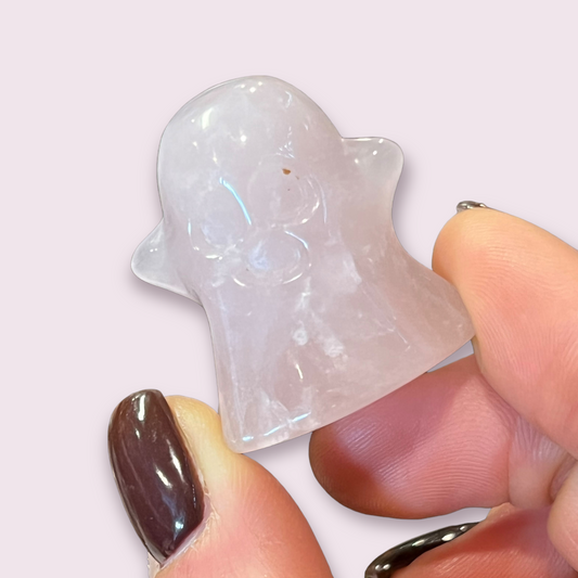 Rose Quartz Mini Ghost 1.5"