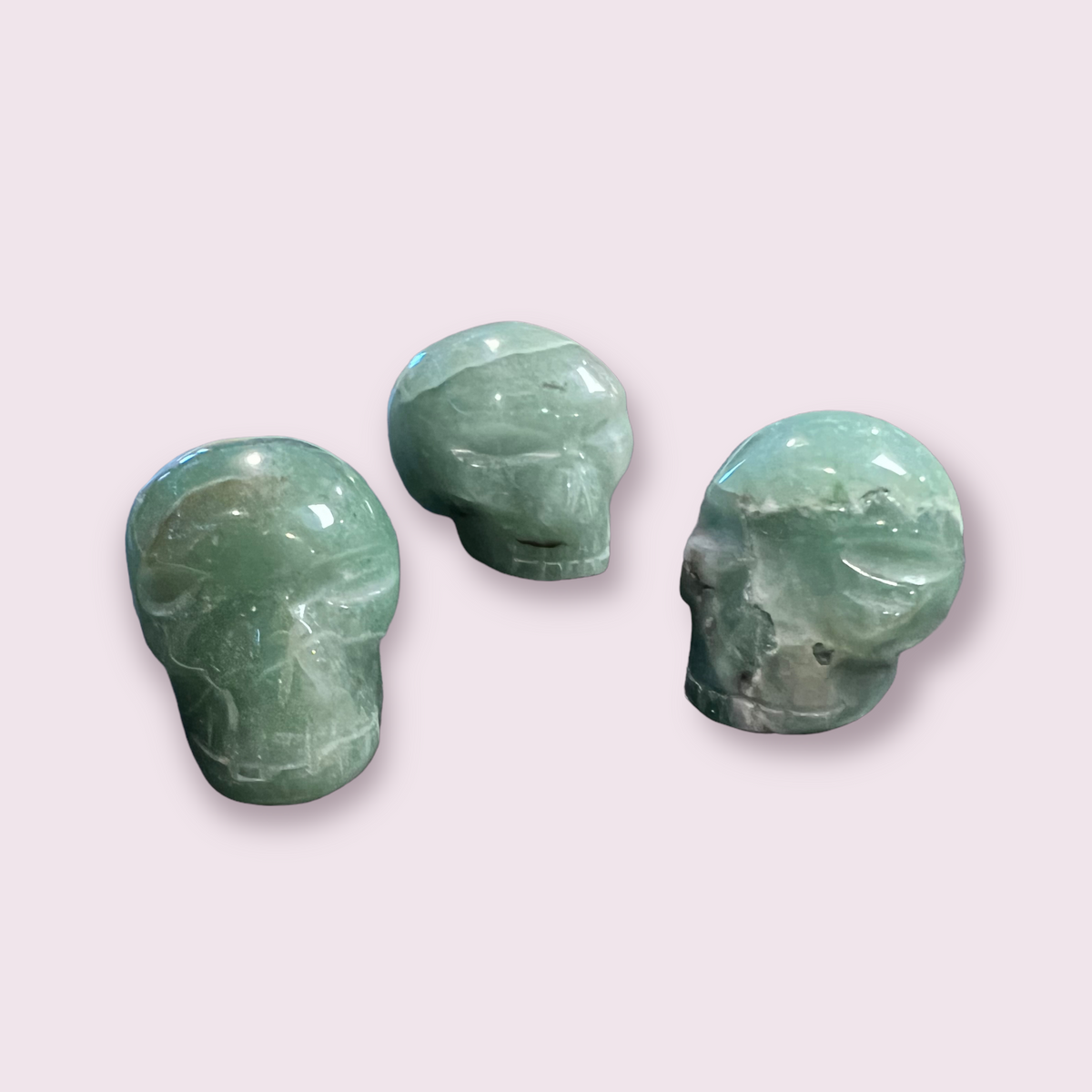 Green Aventurine Mini Skull 25-30mm