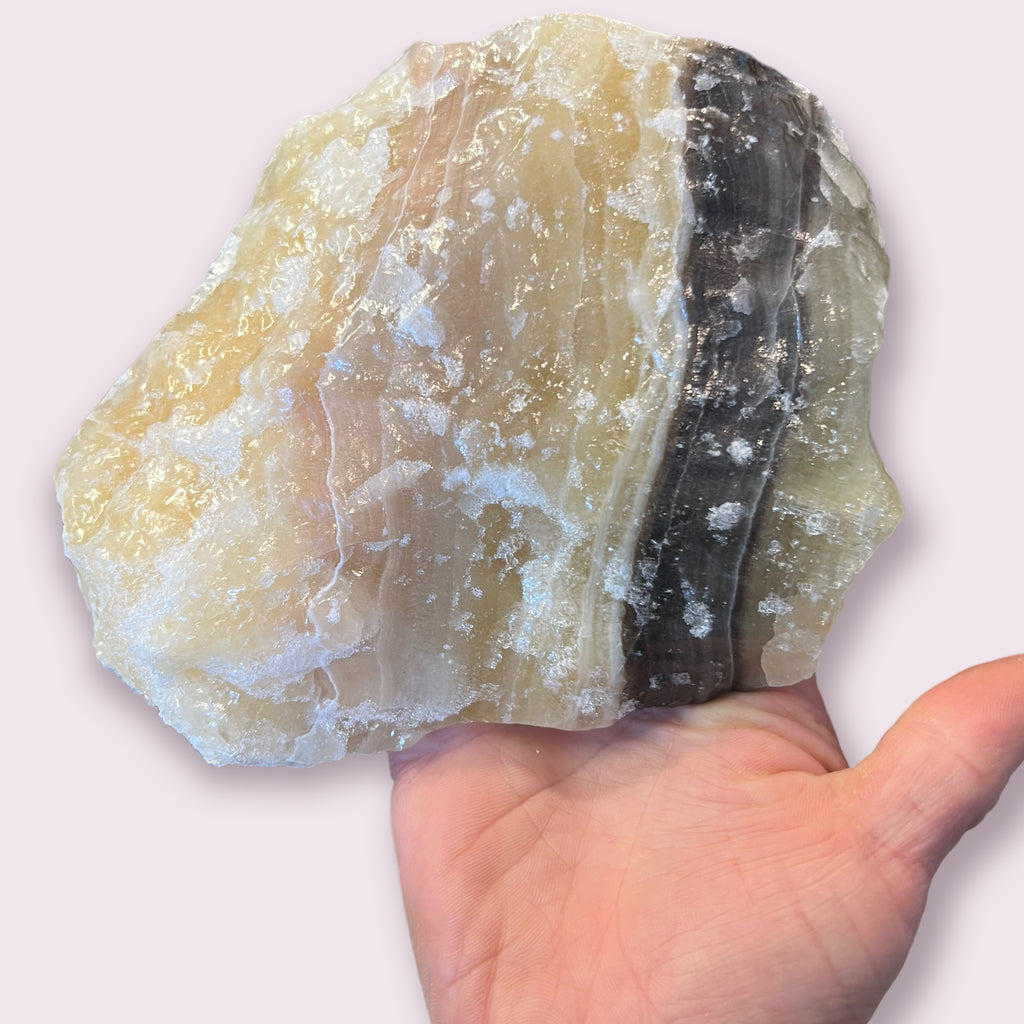 Zebra Calcite Raw